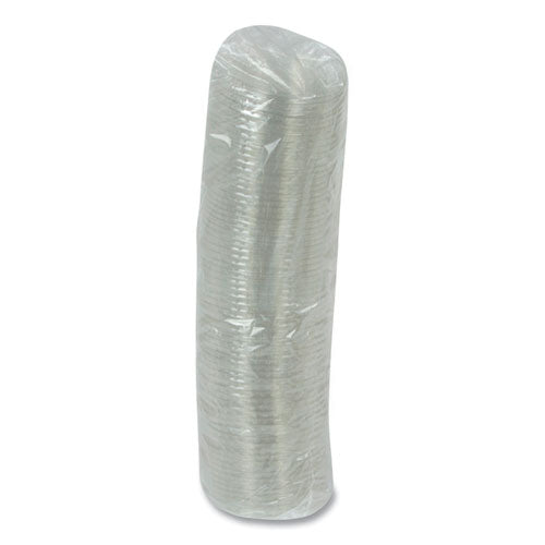 Image of Pactiv Evergreen Cold Cup Lids, Fits 12 oz/14 oz/16 oz/20 oz Cold Cups, Plastic, Clear, 1,680/Carton