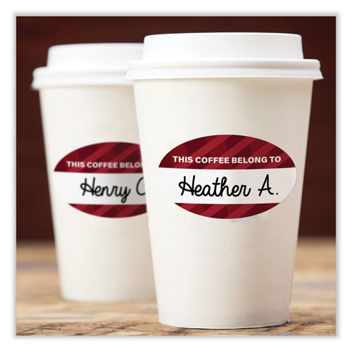 Image of Avery® Laser/Inkjet Media Labels, Inkjet/Laser Printers, 2 x 3.3, White, 8 Labels/Sheet, 25 Sheets/Pack