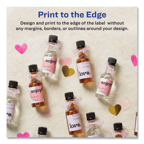 Image of Avery® Square Labels With Sure Feed And Trueblock, 2 X 2, White, 300/pack