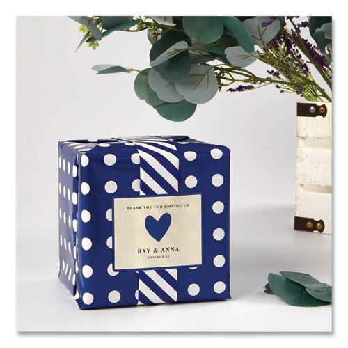 Image of Avery® Rectangle Labels, Inkjet/laser Printers, 3 X 3.75, Pearl Ivory, 6/sheet, 8 Sheets/box