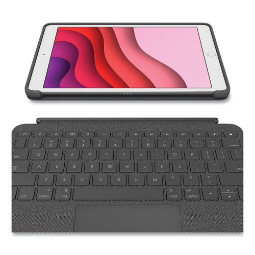 Image of Logitech® Combo Touch iPad Keyboard Case for iPad 7th, 8th, and 9th Generation