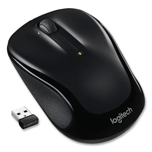 Image of Logitech® M325S Wireless Mouse, 2.4 GHz Frequency, 32.8 ft Wireless Range, Left/Right Hand Use, Black