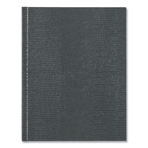 Image of Blueline® Executive Notebook, 1-Subject, Medium/College Rule, Cool Gray Cover, (72) 9.25 x 7.25 Sheets