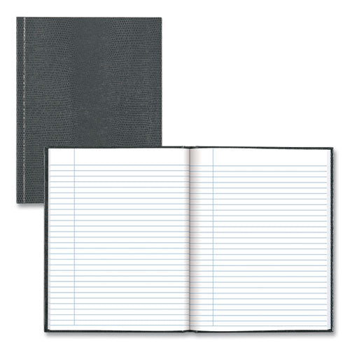 Image of Blueline® Executive Notebook, 1-Subject, Medium/College Rule, Cool Gray Cover, (72) 9.25 x 7.25 Sheets