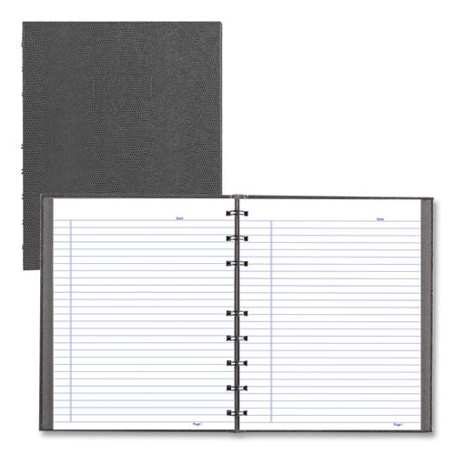 Image of Blueline® NotePro Notebook, 1-Subject, Medium/College Rule, Cool Gray Cover, (75) 9.25 x 7.25 Sheets