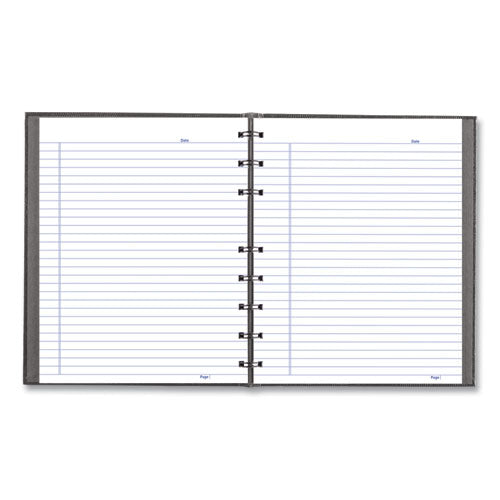 Image of Blueline® NotePro Notebook, 1-Subject, Medium/College Rule, Cool Gray Cover, (75) 9.25 x 7.25 Sheets
