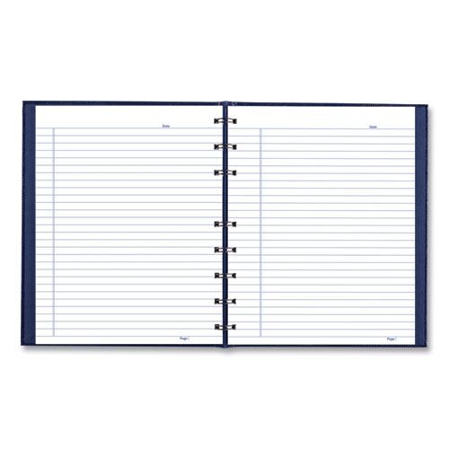 Image of Blueline® NotePro Notebook, 1-Subject, Medium/College Rule, Indigo Blue Cover, (75) 9.25 x 7.25 Sheets