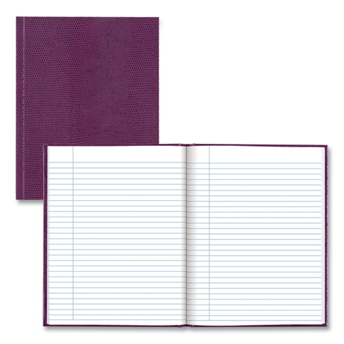 Image of Blueline® Executive Notebook, 1-Subject, Medium/College Rule, Grape Cover, (72) 9.25 x 7.25 Sheets
