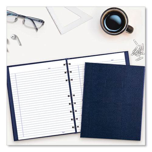 Image of Blueline® NotePro Notebook, 1-Subject, Medium/College Rule, Indigo Blue Cover, (75) 9.25 x 7.25 Sheets