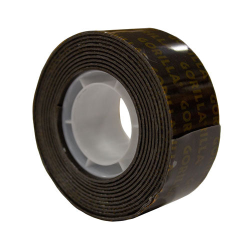 Image of Gorilla® Heavy Duty Mounting Tape, Permanent, Holds Up to 30 lbs, 1" x 60", Black