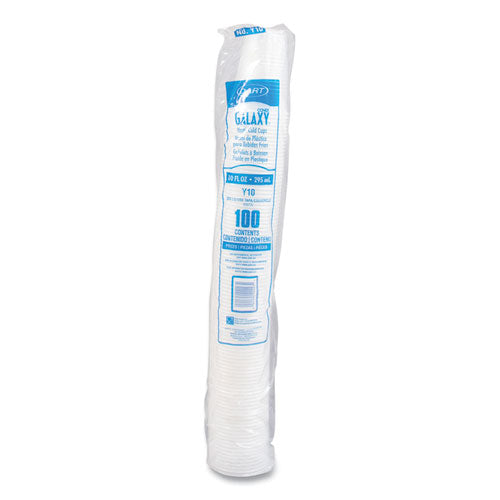 Image of Dart® Galaxy Translucent Cups, 10 oz, Plastic, 100/Pack