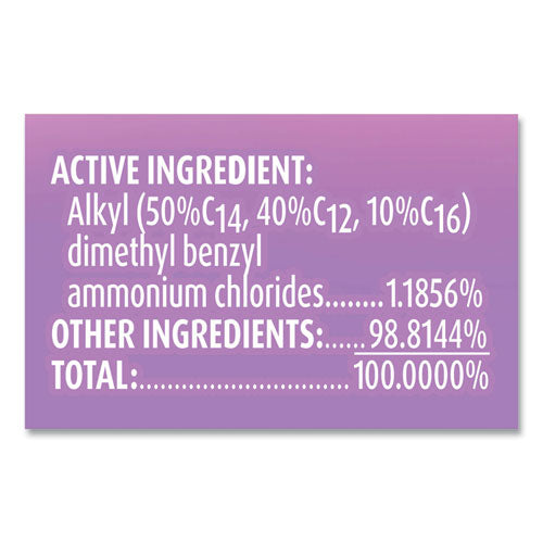 Image of LYSOL® Brand Clean and Fresh Multi-Surface Disinfectant Cleaner, Lavender and Orchid Essence, 144 oz Bottle