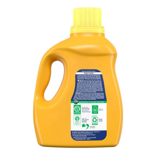 Image of Arm & Hammer OxiClean Concentrated Liquid Laundry Detergent, Fresh, 100.5 oz Bottle, 4/Carton