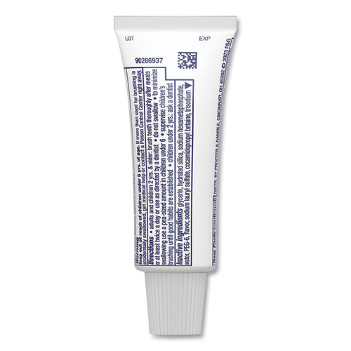 Image of Crest® 3D White Brilliance Advanced Whitening Technology + Advanced Stain Protection Toothpaste, 0.85 oz Tube, 72/Carton