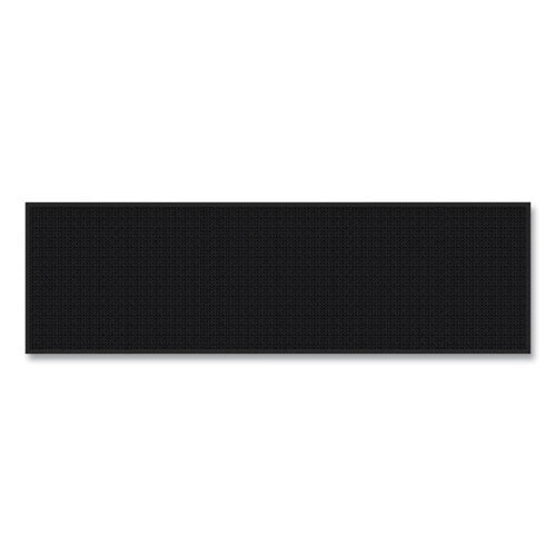 Image of Apache Mills® Absorba Select Entry Mat, Rectangular, 36 x 120, Pepper