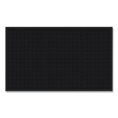 Image of Apache Mills® Absorba Select Entry Mat, Rectangular, 36 x 60, Pepper