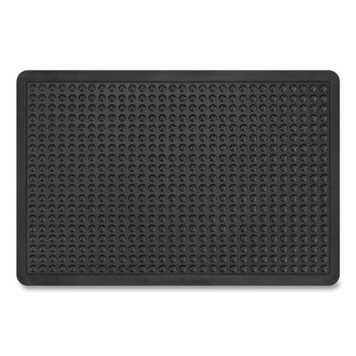 Image of Apache Mills® Bubble Flex Anti-Fatigue Mat, Rectangular, 24 x 36, Black