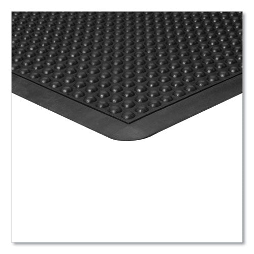 Image of Apache Mills® Bubble Flex Anti-Fatigue Mat, Rectangular, 24 x 36, Black