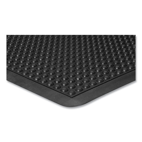 Image of Apache Mills® Bubble Flex Anti-Fatigue Mat, Rectangular, 36 x 48, Black
