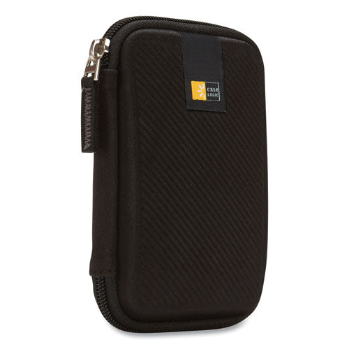 Image of Case Logic® Portable Hard Drive Case, Molded Eva, Black