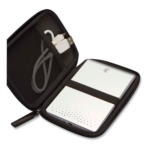 Image of Case Logic® Portable Hard Drive Case, Molded Eva, Black