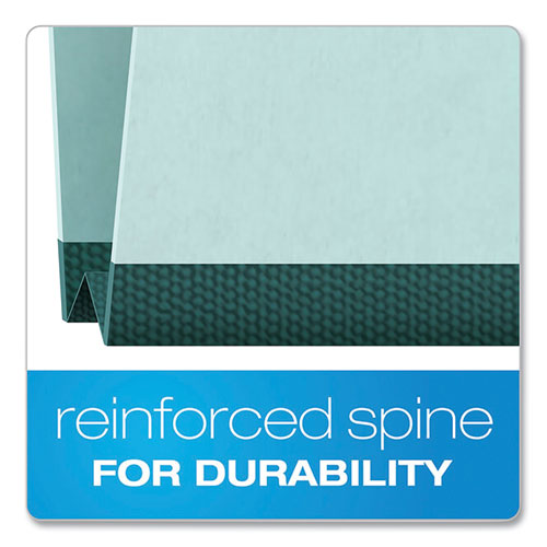 Image of Pendaflex® Pressboard Expanding File Folders, 1/3-Cut Tabs: Assorted, Letter Size, 1" Expansion, Blue, 25/Box