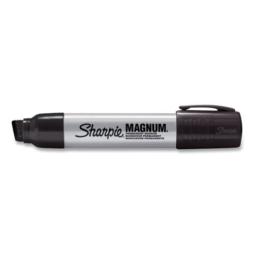 Image of Sharpie® Magnum Permanent Marker, Broad Chisel Tip, Black