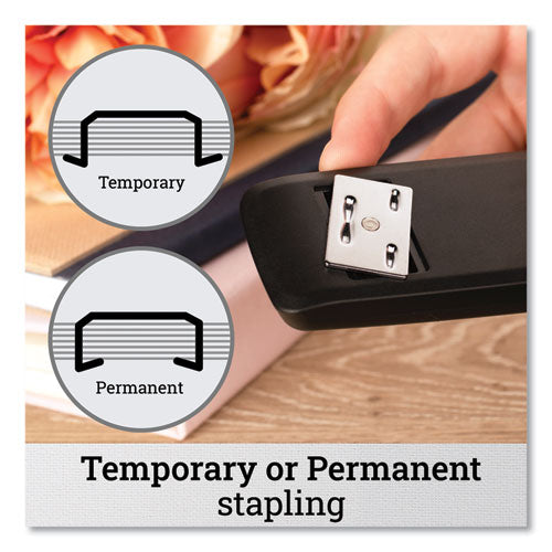Image of Swingline® Standard Full Strip Desk Stapler, 20-Sheet Capacity, Black