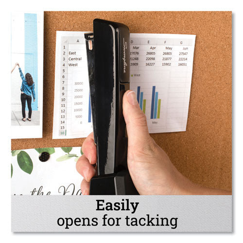 Image of Swingline® 747 Classic Full Strip Stapler, 30-Sheet Capacity, Black
