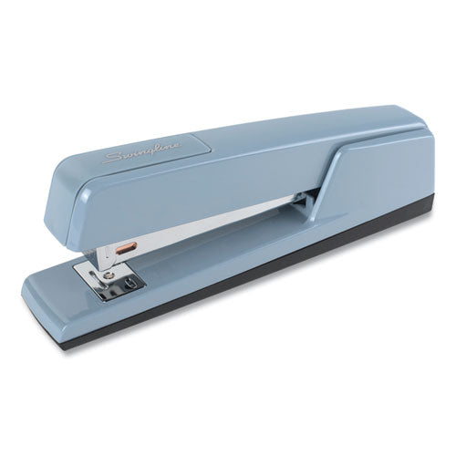 Image of Swingline® 747 Classic Full Strip Stapler, 30-Sheet Capacity, Sky Blue