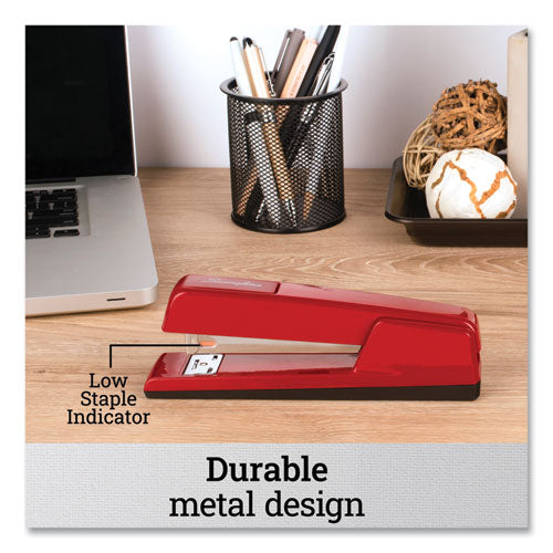 Image of Swingline® 747 Classic Full Strip Stapler, 30-Sheet Capacity, Lipstick Red