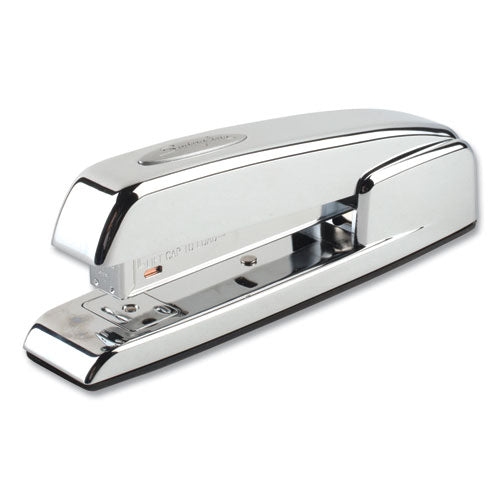 Image of Swingline® 747 Business Full Strip Desk Stapler, 30-Sheet Capacity, Polished Chrome