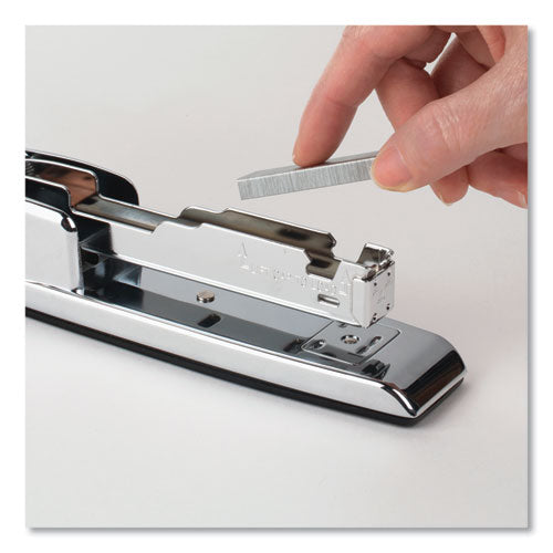 Image of Swingline® 747 Business Full Strip Desk Stapler, 30-Sheet Capacity, Polished Chrome