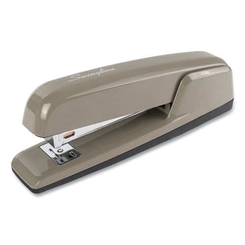 Image of Swingline® 747 Business Full Strip Desk Stapler, 30-Sheet Capacity, Steel Gray