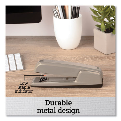 Image of Swingline® 747 Business Full Strip Desk Stapler, 30-Sheet Capacity, Steel Gray