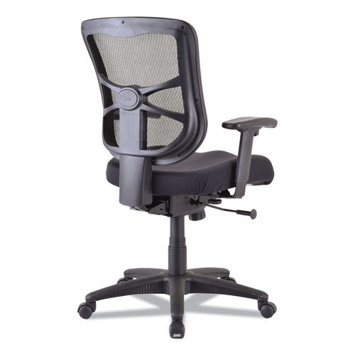 Image of Alera® Alera Elusion Series Mesh Mid-Back Swivel/tilt Chair, Supports Up To 275 Lb, 17.9" To 21.8" Seat Height, Black