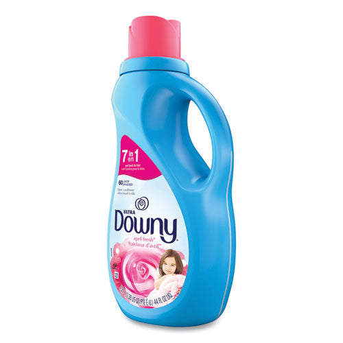 Image of Downy® Liquid Fabric Softener, April Fresh, 44 oz Bottle, 6/Carton