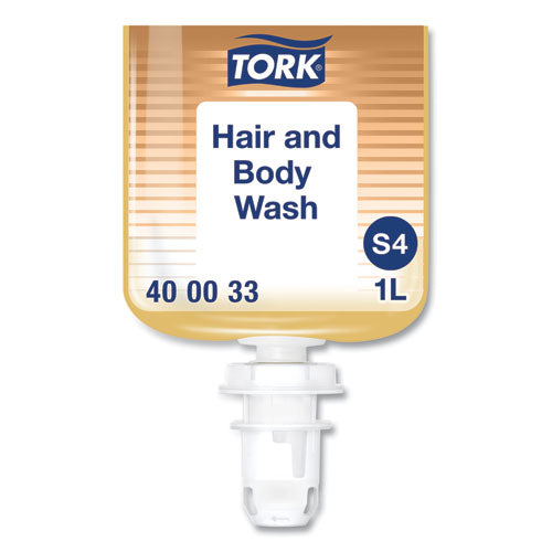 Image of Tork® Hair and Body Wash, Clean Scent, 1 L, 6/Carton