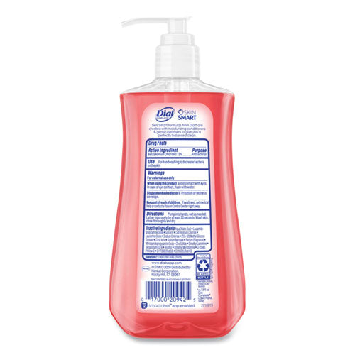 Image of Dial® Antibacterial Liquid Hand Soap, Pomegranate Tangerine Scent, 11 oz, 12/Carton