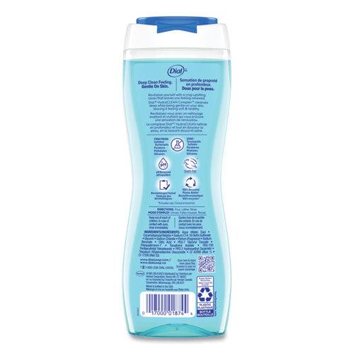 Image of Dial® Body Wash, Spring Water Scent, 16 oz, 6/Carton
