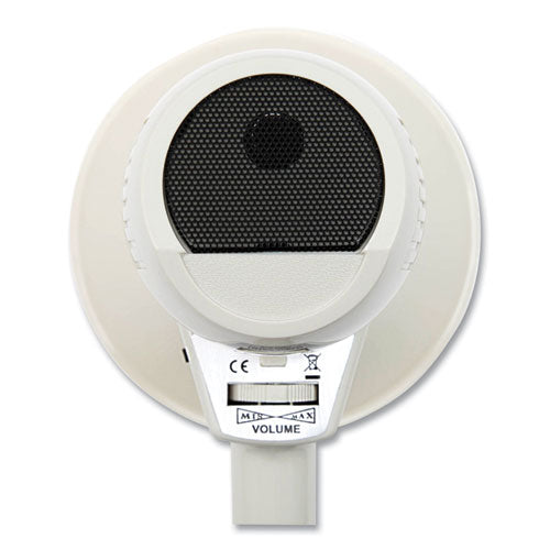 Image of Champion Sports Megaphone, 4 W to 8 W, 400 yds Range, White