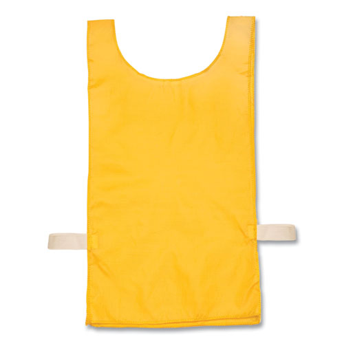 Image of Champion Sports Heavyweight Pinnies, Nylon, One Size, Gold, 1/Dozen