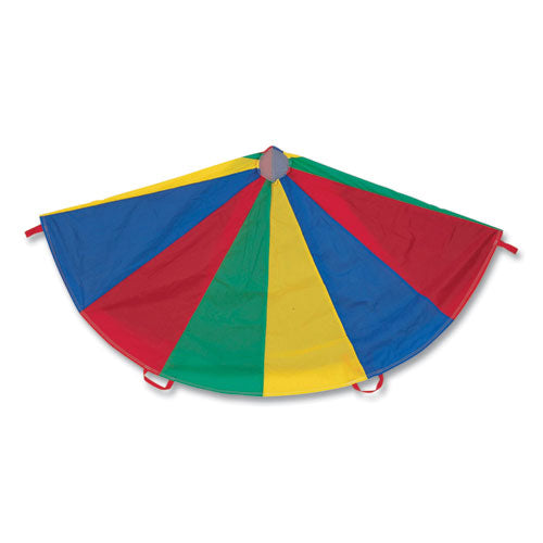 Image of Champion Sports Nylon Multicolor Parachute, 24 Ft Dia, 20 Handles