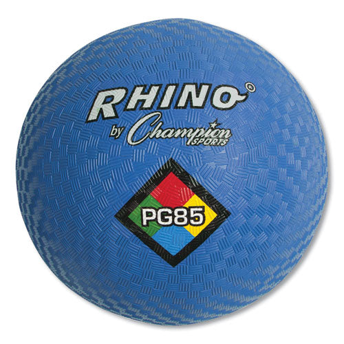 Image of Champion Sports Playground Ball, 8.5" Diameter, Blue