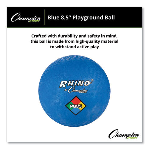 Image of Champion Sports Playground Ball, 8.5" Diameter, Blue