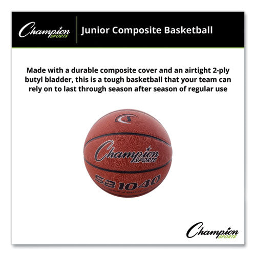 Image of Champion Sports Composite Basketball, Intermediate, Brown