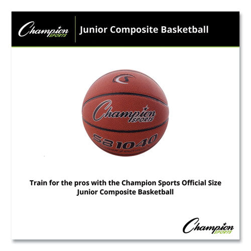 Image of Champion Sports Composite Basketball, Intermediate, Brown