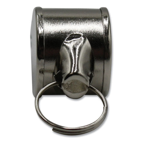 Image of Champion Sports Sports Whistle, Medium Weight, Metal, Silver, Dozen