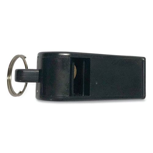Image of Champion Sports Sports Whistle, Medium Weight, Plastic, Black, Dozen