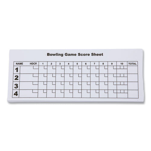 Image of Champion Sports Bowling Set, Plastic/Rubber, White, 10 Bowling Pins, 1 Bowling Ball